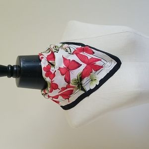 OSCAR DE LA RENTA silk butterfly scarf